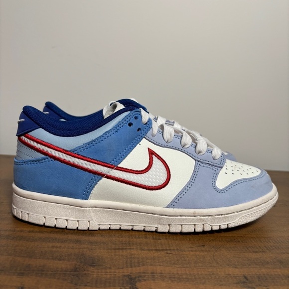 Nike Dunk Low Sneakers Shoes Light Armory Blue White HF5742 111 4Y / 5.5 Women